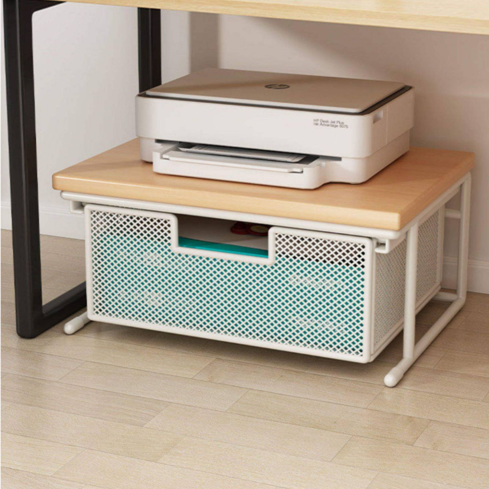 Printer Stand - Support d'imprimante avec tiroir, support d'imprimante