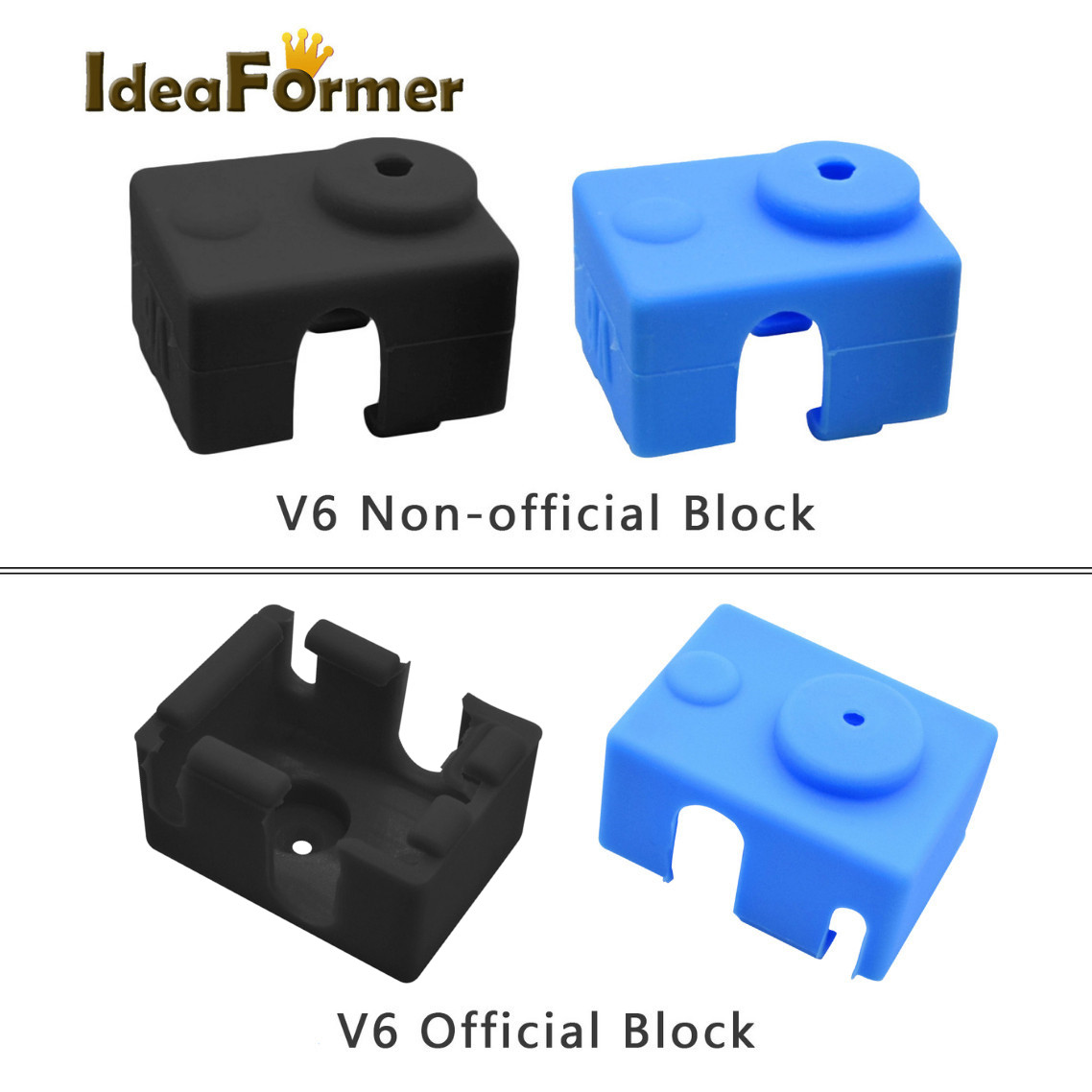Printer Stand - Lot de 5 chaussettes en silicone