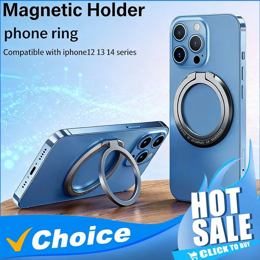 Mobile Pedestal Cabinet - Support magnétique pour téléphone portable, anneau
