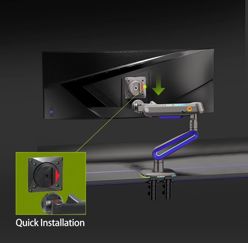 Bras de moniteur de jeu ERGONO - Monitor Stand avis et prix
