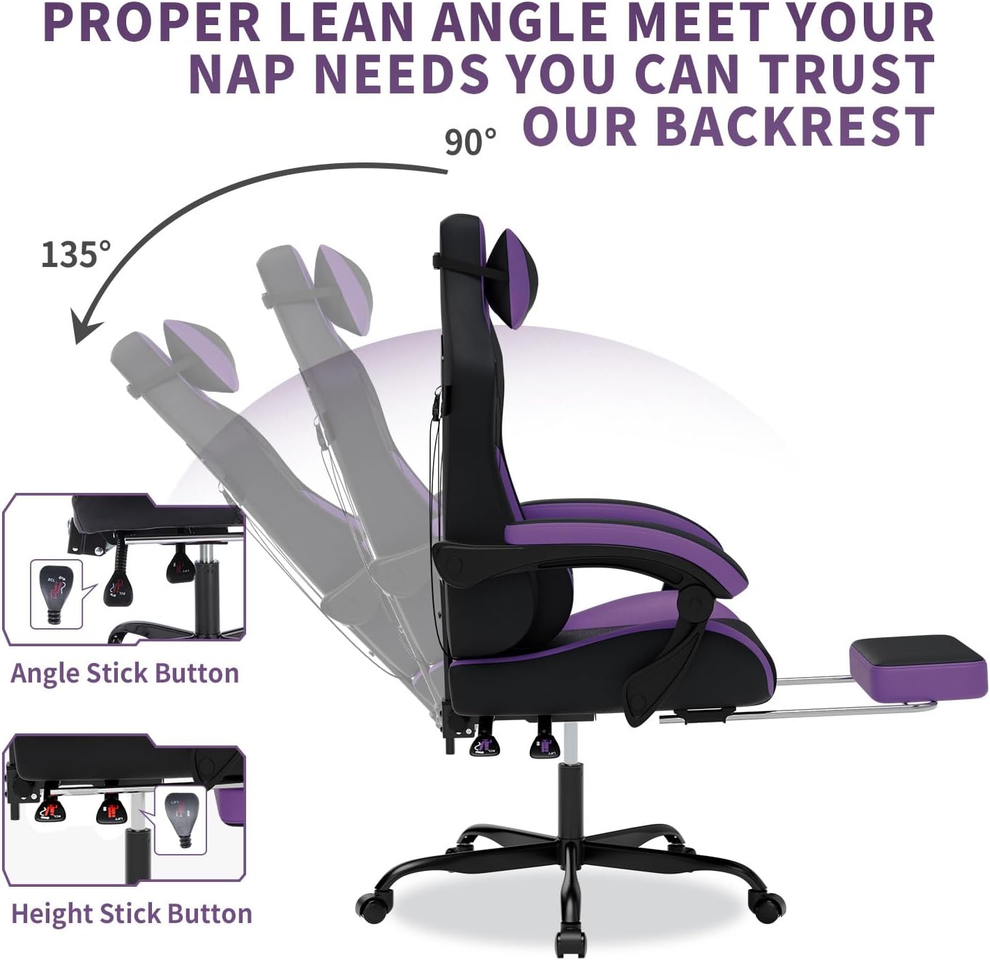 Fauteuil de jeu avec fonction  - Office Chair avis et prix